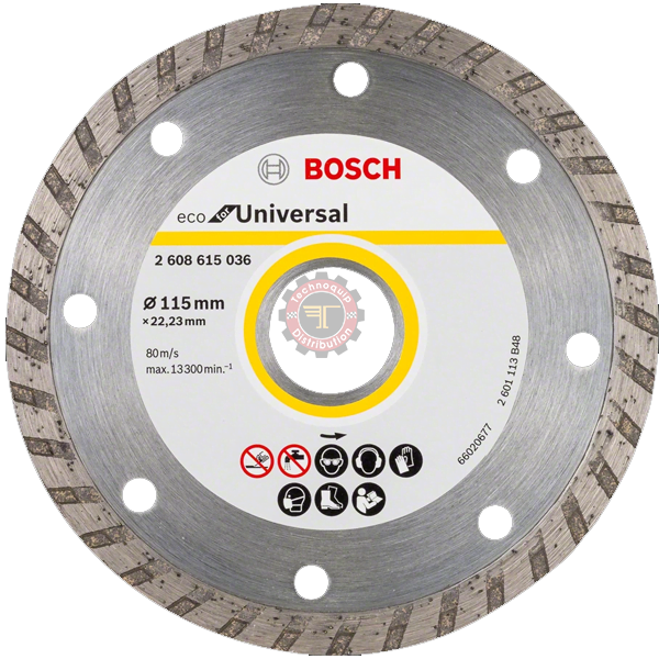 Disque à tronçonner diamanté Standard for Universal Turbo - Bosch  Professional