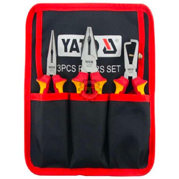 Trousse de 3 pinces isolees VDE 1000V