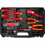 Valise électronique 68 outils isole VDE 1000V